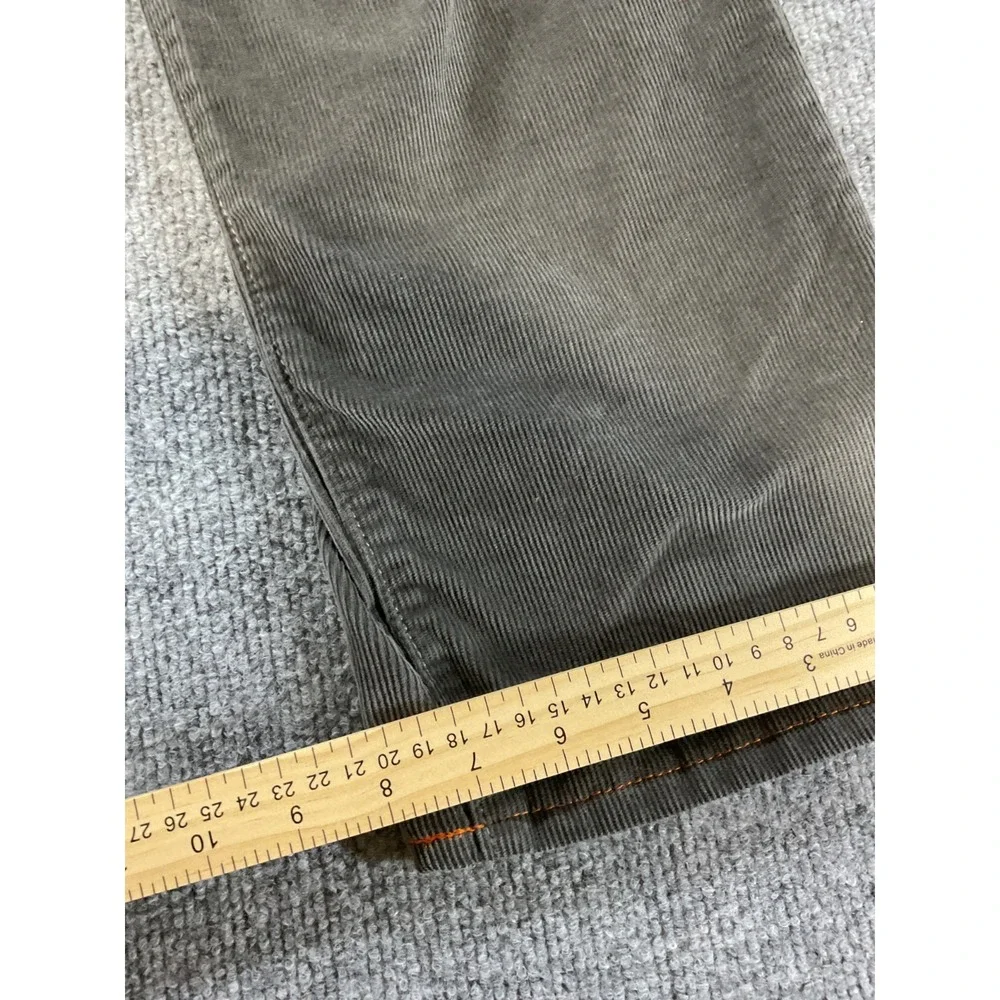 J Crew 770 Straight Fit Corduroy Pants Mens 35x32 Brown Cotton Corduroy Casual F